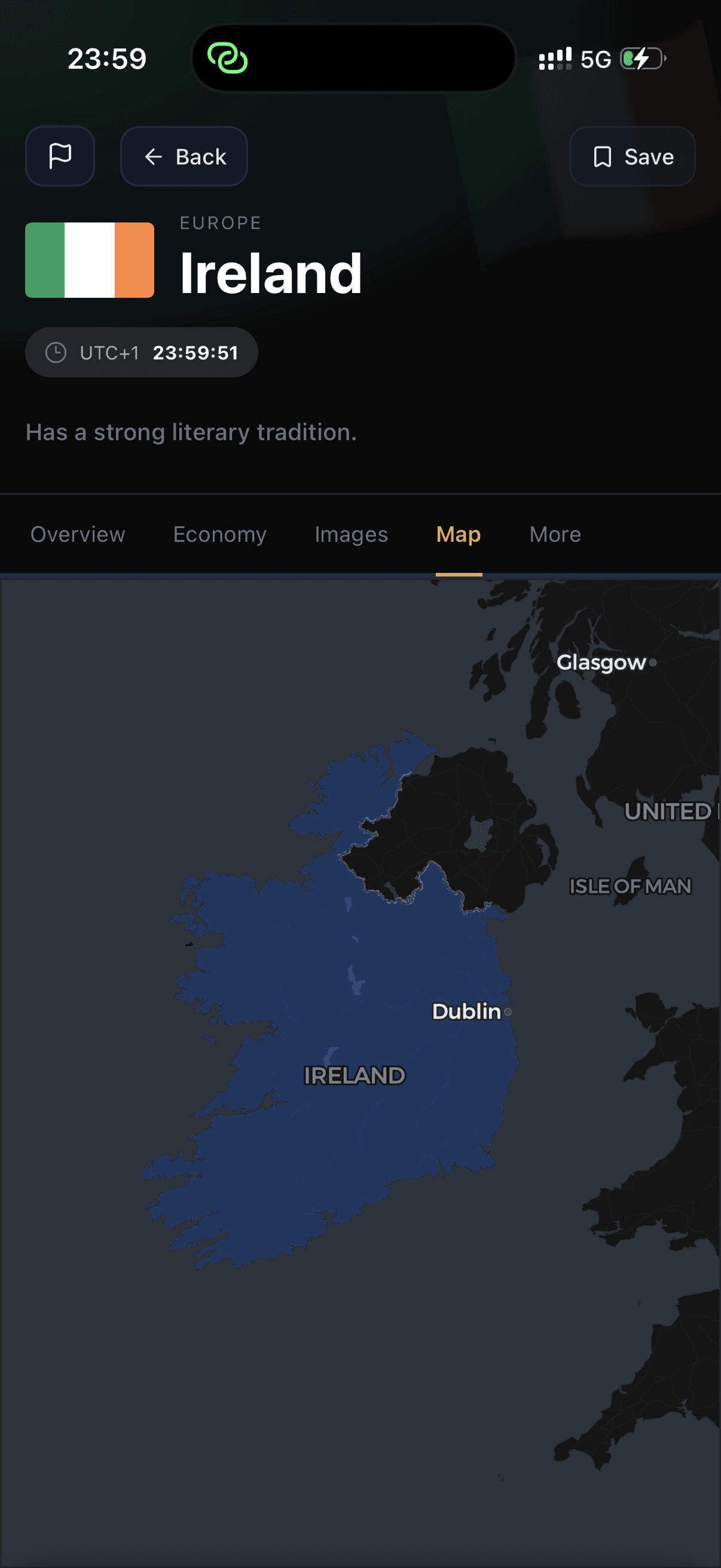 Mapyx country map